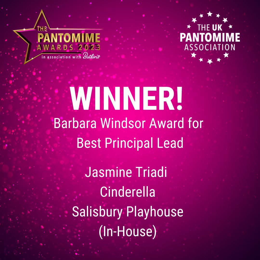 Oonagh on Twitter "RT jasmine_triadi Oh my goodness me?! Thank you UKPantomime! And thank