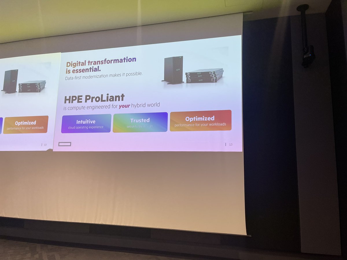 MarcoLorux's tweet image. “Al servizio della rivoluzione #hybrid
A minore impatto ambientale 
Più performanti 
Ecco la nuova generazione #server @HPE_Italy “
@rigoldip #wearehpe #hpe #HPEGreenLake #hpepartner