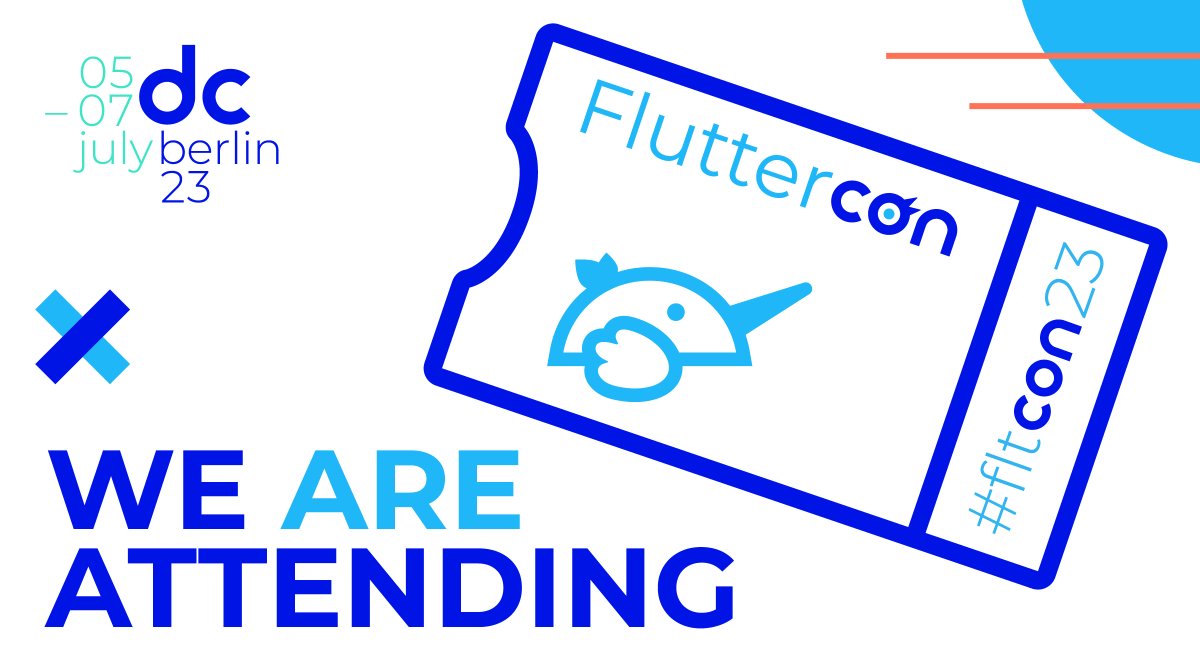 FlutterconWorld's tweet photo. If you're attending the first-ever #ftcon23, drag this poster onto your desktop &amp; then share it with your #Flutter followers 💫 Tag us &amp; use the hashtag so we can RT – tell the world that you're attending the #FlutterDev event of the year! ✨ 📣 

https://t.co/efL42Yx0gw https://t.co/PjVgLXWWIU