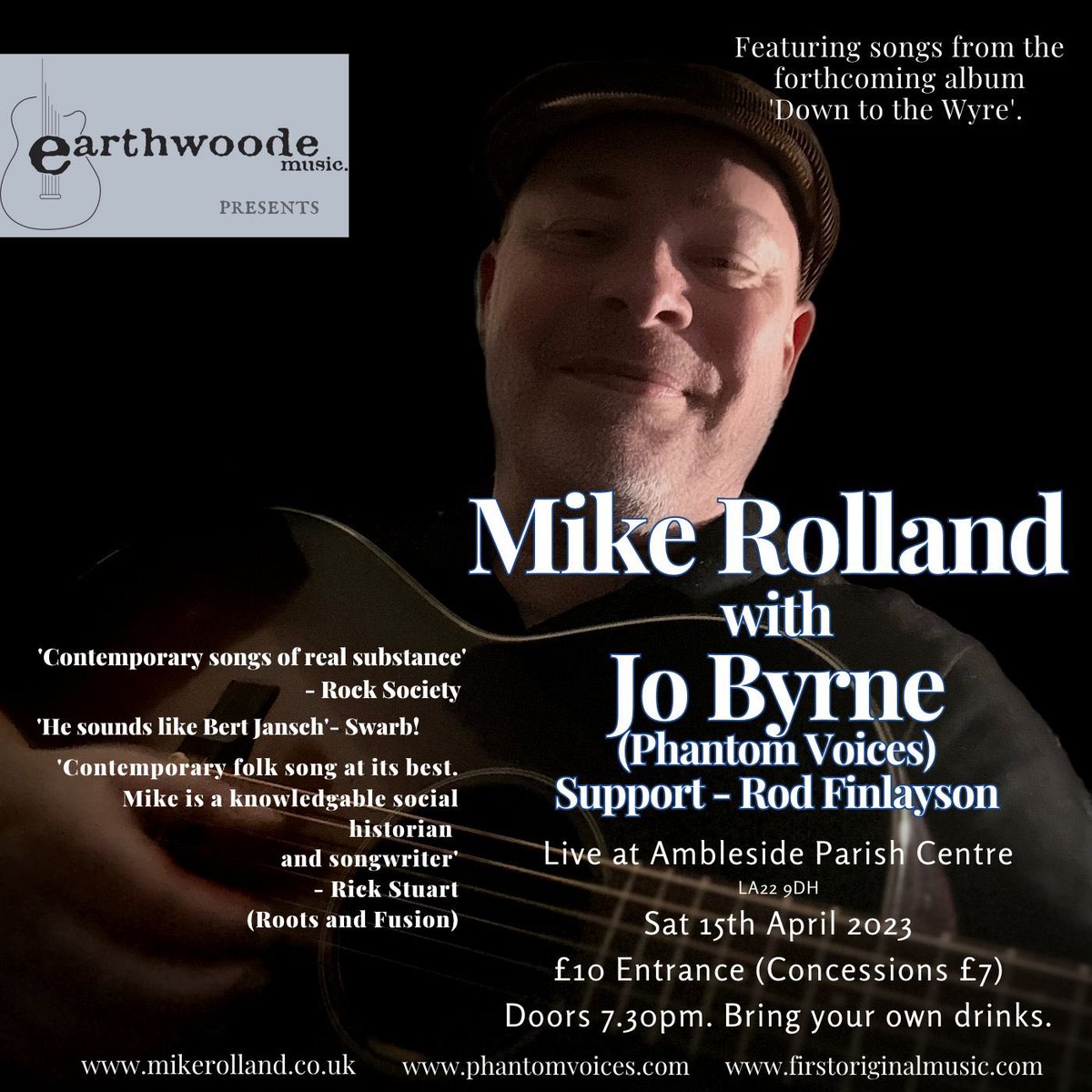 Playing this lovely gig in Ambleside at the weekend. It’s a BYOB kind of affair 😊

#singersongwriter #originalmusic #livemusic #contemporaryfolkmusic