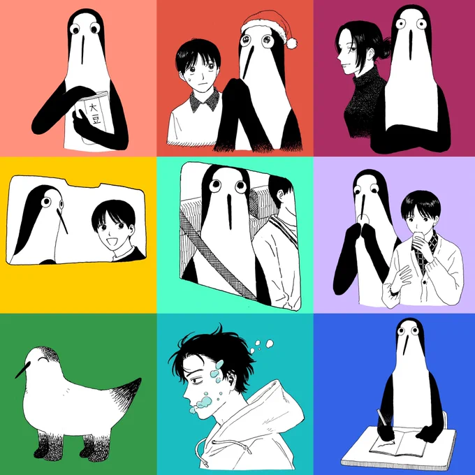 毎月の宣伝絵が溜まったのでまとめました 