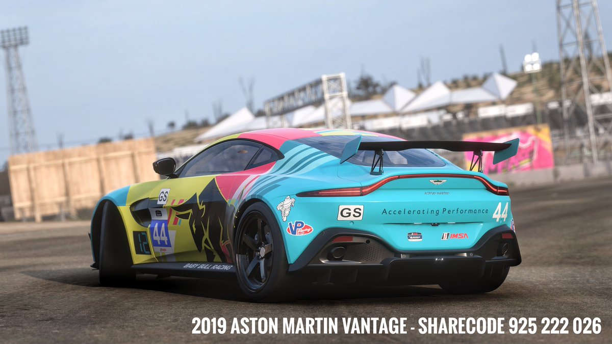 baino_73's tweet image. #acceleratingperformance No. 44 #babybullracing livery for the 2019 @astonmartin Vantage in @ForzaHorizon 5

#Xbox #XboxGamePass #XboxSeriesX #XboxSeriesS #Xboxone #ForzaPaintbooth #ForzaShare #IMSA #ForzaCreatorsGuild