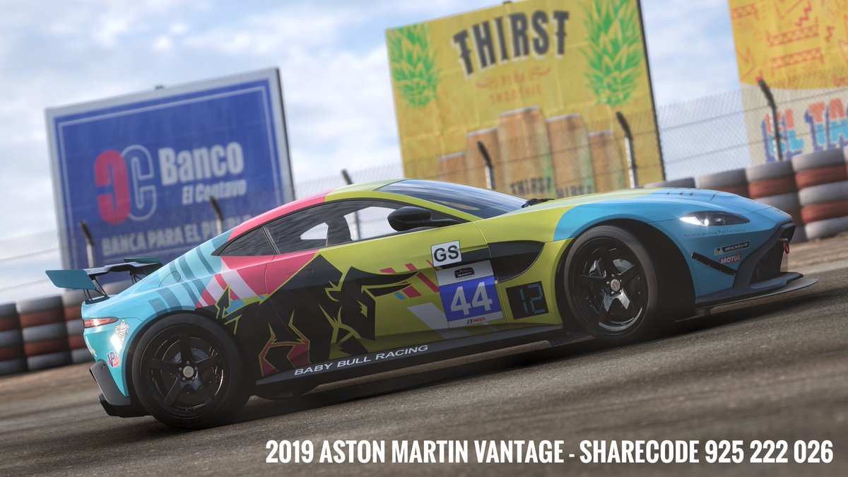 baino_73's tweet image. #acceleratingperformance No. 44 #babybullracing livery for the 2019 @astonmartin Vantage in @ForzaHorizon 5

#Xbox #XboxGamePass #XboxSeriesX #XboxSeriesS #Xboxone #ForzaPaintbooth #ForzaShare #IMSA #ForzaCreatorsGuild