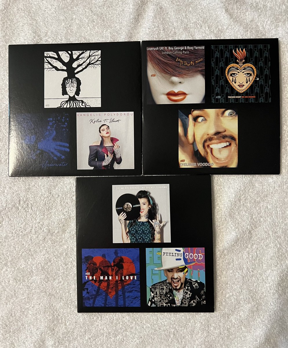 I got these at last !!!
I’m so happy🥰🥰 #BoyGeorge
　　　　　　　　　#60for60