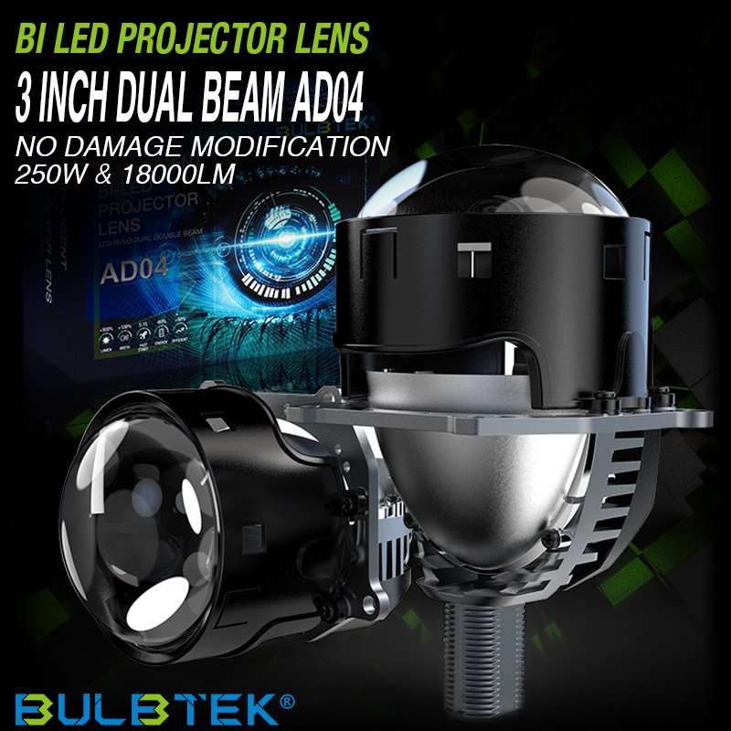BULBTEK_LED_4's tweet image. 👏3 inch AD04 Bi LED projector lens.
👉No damage modification.
✅+550% super bright 250W &amp;amp; 18000LM.
👍Intelligent dual beam.
🌐bulbtek.com/bulbtek-ad04-2…
#biled #biledprojector #biledlens #projectorretrofit #projectorheadlights #headlightlens #светодиодныелинзы #projectorled