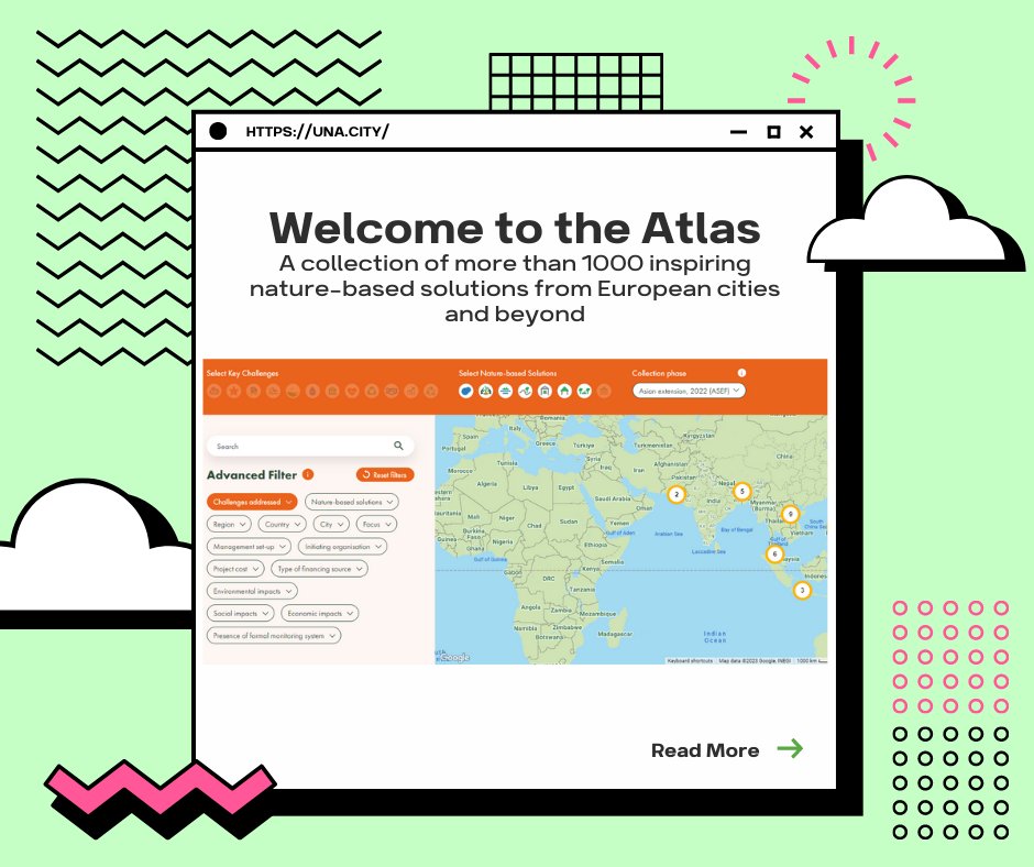 aseforg's tweet photo. #ClimateAdaptation means preparing for &amp; responding to the impacts of climate change. The #UrbanNatureAtlas showcases #ClimateAdaptation projects addressing sea-level rise, extreme heat events, and flooding. Check out https://t.co/dWR7Ue4bj3 to learn more. https://t.co/6t6ezMAl6Z