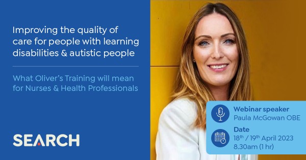Join <a href="/SearchRecruits/">Search</a> this April as we welcome <a href="/PaulaMc007/">Paula McGowan OBE</a>, founder of #Oliverscampaign, to address the critical need for Oliver’s Training in health and social care and what it will mean for #healthcare professionals. Register to secure your place today: bit.ly/3KQnwgD