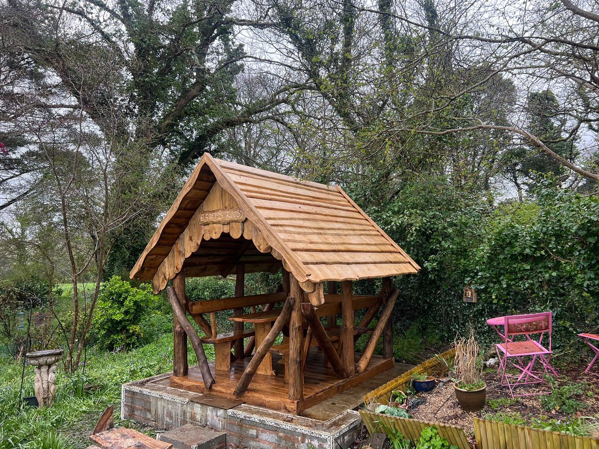 Heavy rain in North Devon? No problem for our team.
We recently installed a beautiful gazebo for one of our clients, rain or shine. 
Contact us today to schedule your own gazebo installation and transform your outdoor space with the help of our skilled team. #TimberTeamUK