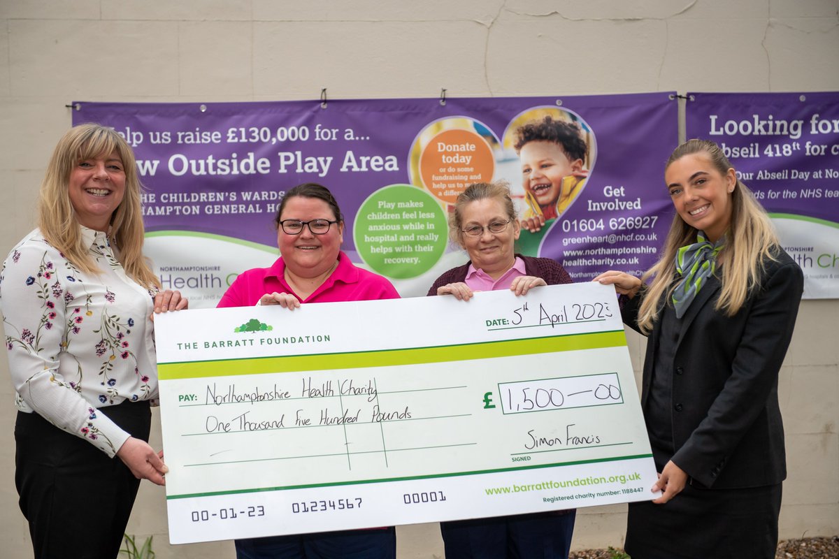 Northamptonshire Health Charity 💚 tweet media