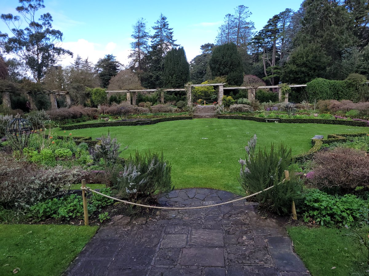 Today's task. Cut the lawn. Not exactly the worst job <a href="/NTmountstewart/">Mount Stewart</a> 🤗