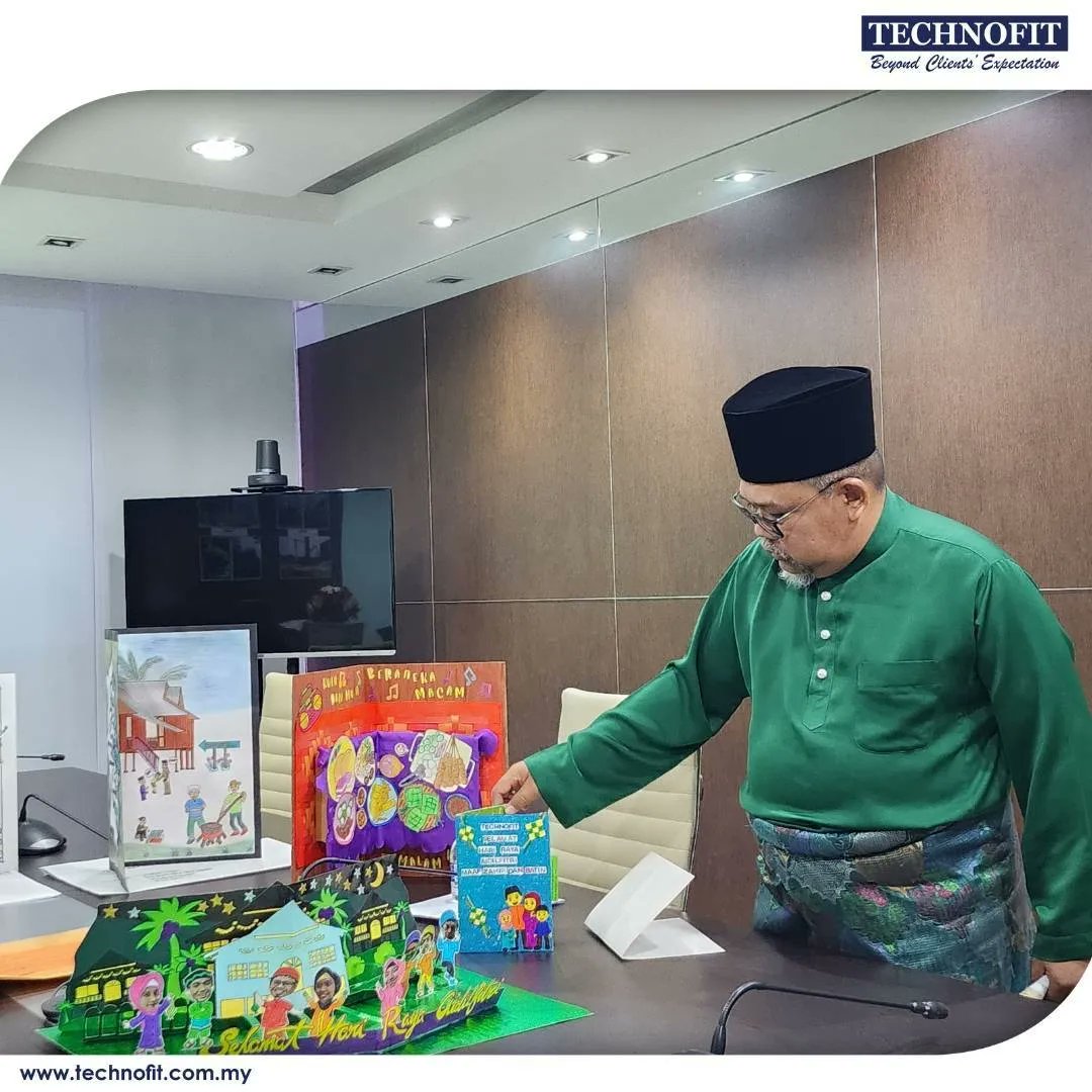 technofitgroup's tweet photo. TECHNOFIT PROGRAM : PENILAIAN PERTANDINGAN KAD RAYA KREATIF 2023
Artikel penuh di : https://t.co/xLMx0rwt3b
Semoga kemenangan di tangan anda!
#StrivingForExcellence
#BeyondClientsExpectation
#Technofit https://t.co/ydhbsv48SS