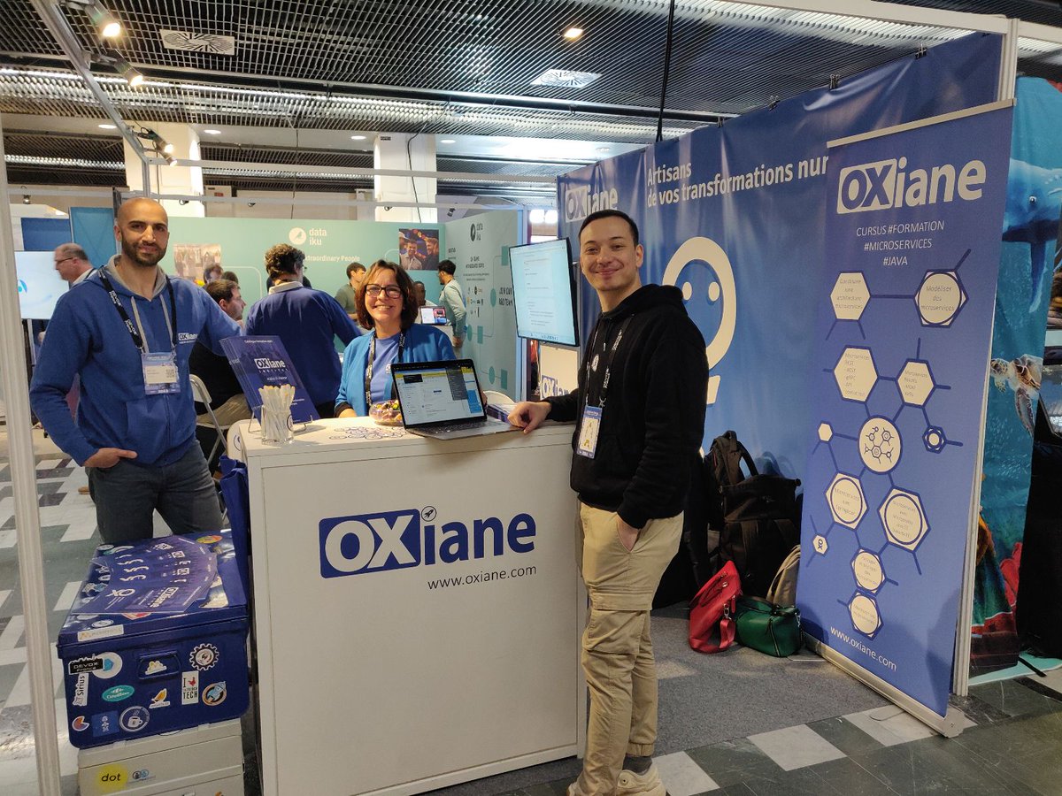 🤓Testez vos connaissances au <a href="/DevoxxFR/">DevoxxFR</a> et gagnez une formation avec OXiane (stand n°17).
Prêts à relever le défi ?

#DevoxxFR #OXiane #Formation