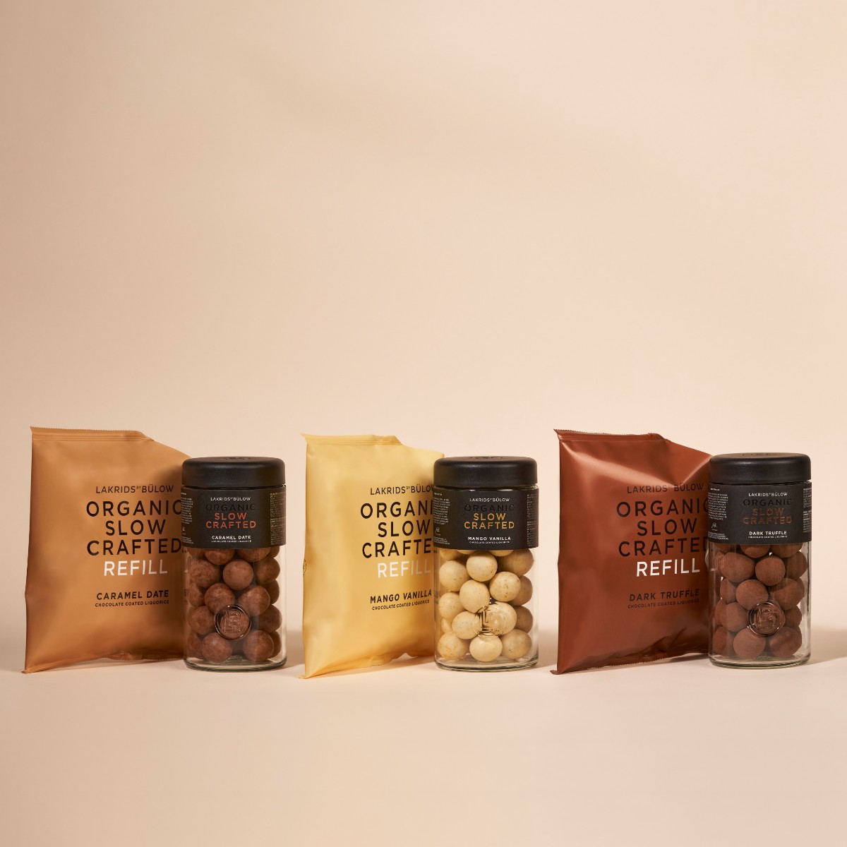 Introducing our SLOW CRAFTED REFILL bags! 🖤

Our SLOW CRAFTED collection is presented in premium recycled glass jars designed for reuse - now you can also refill them!

#lakridsbybulow #danishconfectionery #wemaketheworldloveliquorice #oneliquoriceatatime #sustainability