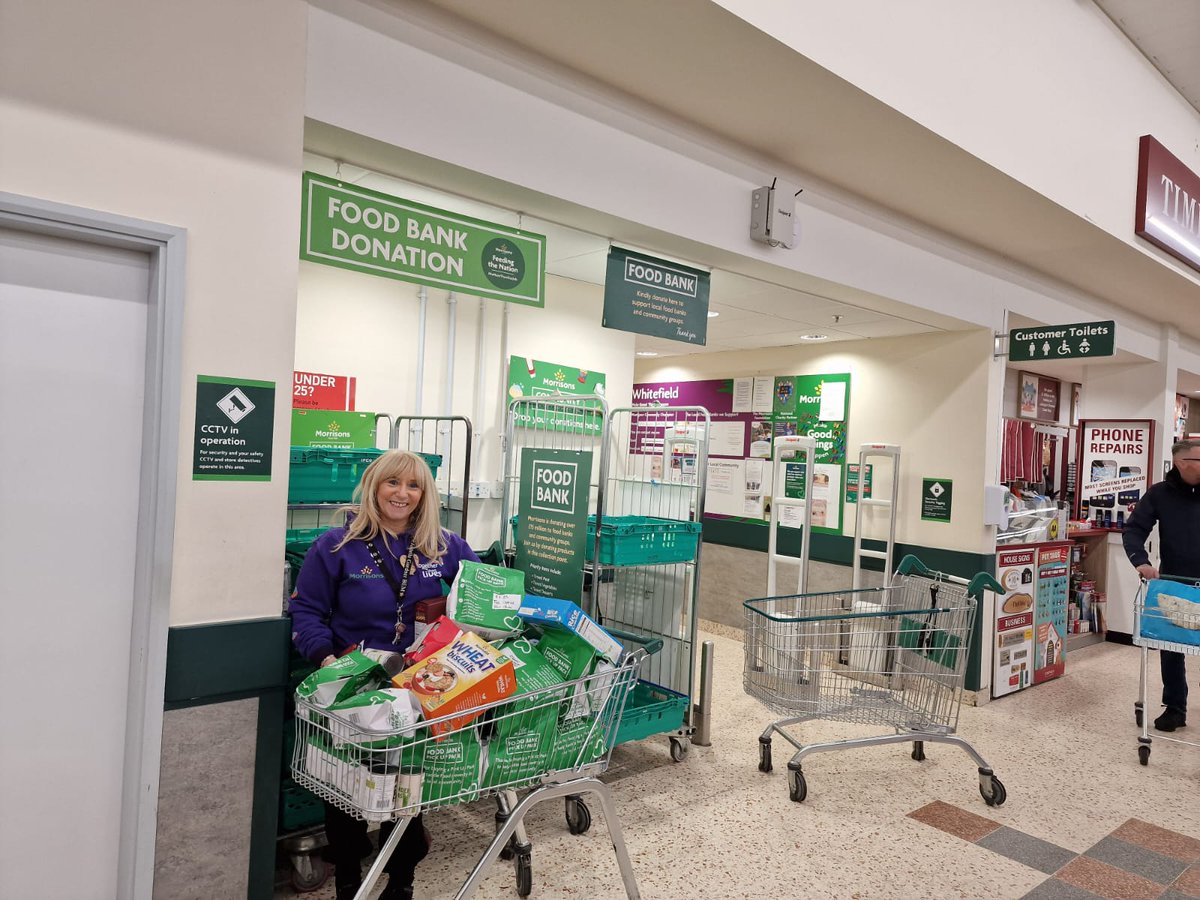 #morrisonswhitefieldcommunitychampion Many thanks for the kind donation, which will go towards helping the community get through the #costoflivingcrisisuk
