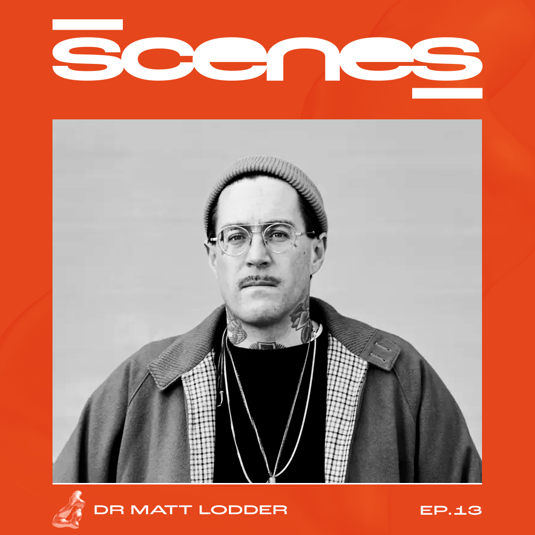 Episode 13 of #Scenes is OUT NOW, with <a href="/mattlodder/">🤓 Dr Matt Lodder 💘</a>, a lecturer, curator and author of artist history, who specialises in body art and tattooing.

🔊 Listen and Subscribe spotifyanchor-web.app.link/e/pchQScXZVyb

#podcast #tattoos #arthistory