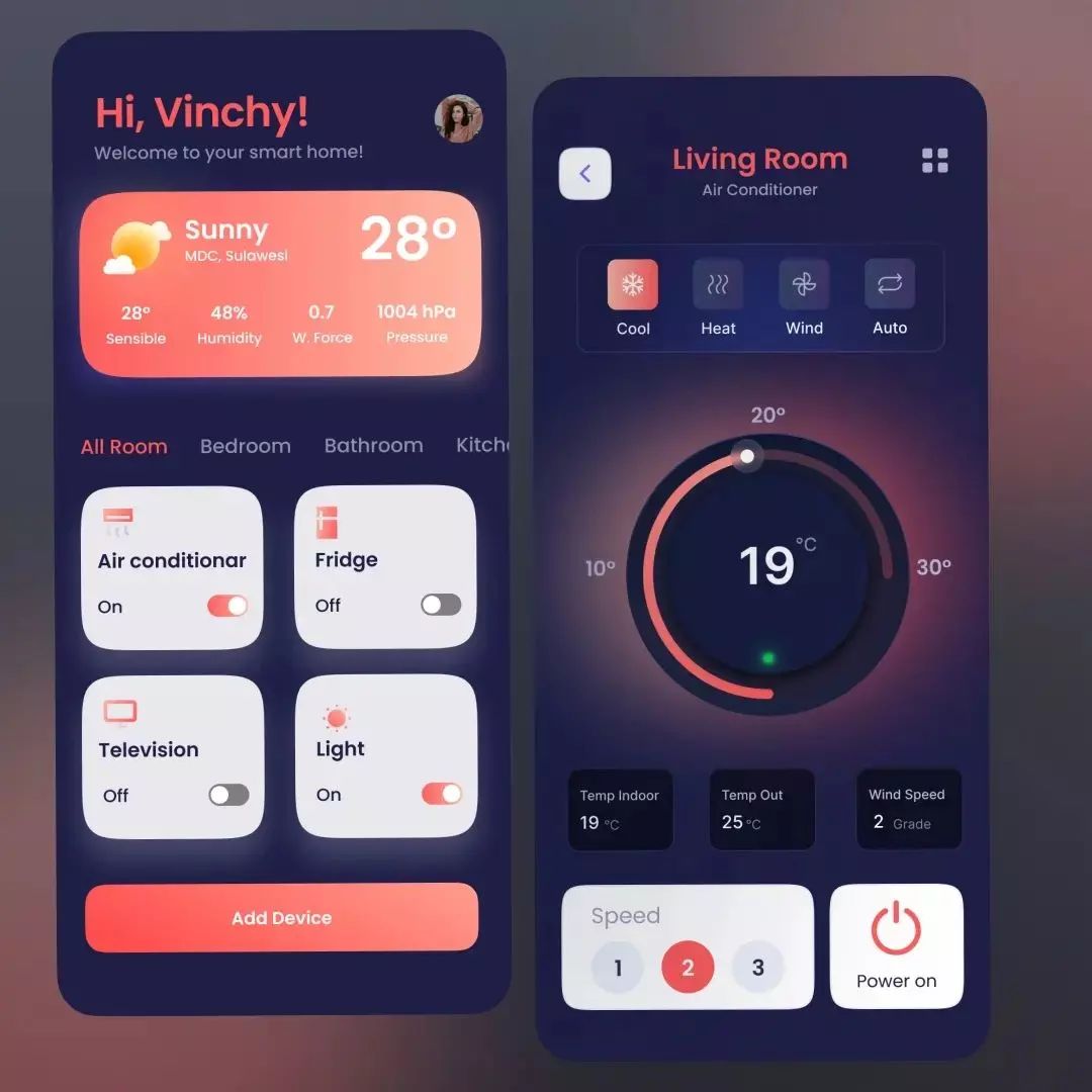 DevStory3's tweet photo. Smarthome App 🏡 

#smarthome #homeautomation #technology #security #homesecurity #smarthometechnology #home #iot #cctv #tech #smarthomes #smart #interiordesign #automation #alexa #design #smartliving #control #securitysystem #accesscontrol #smarthometech #smarthouse https://t.co/NKSmL2Gich
