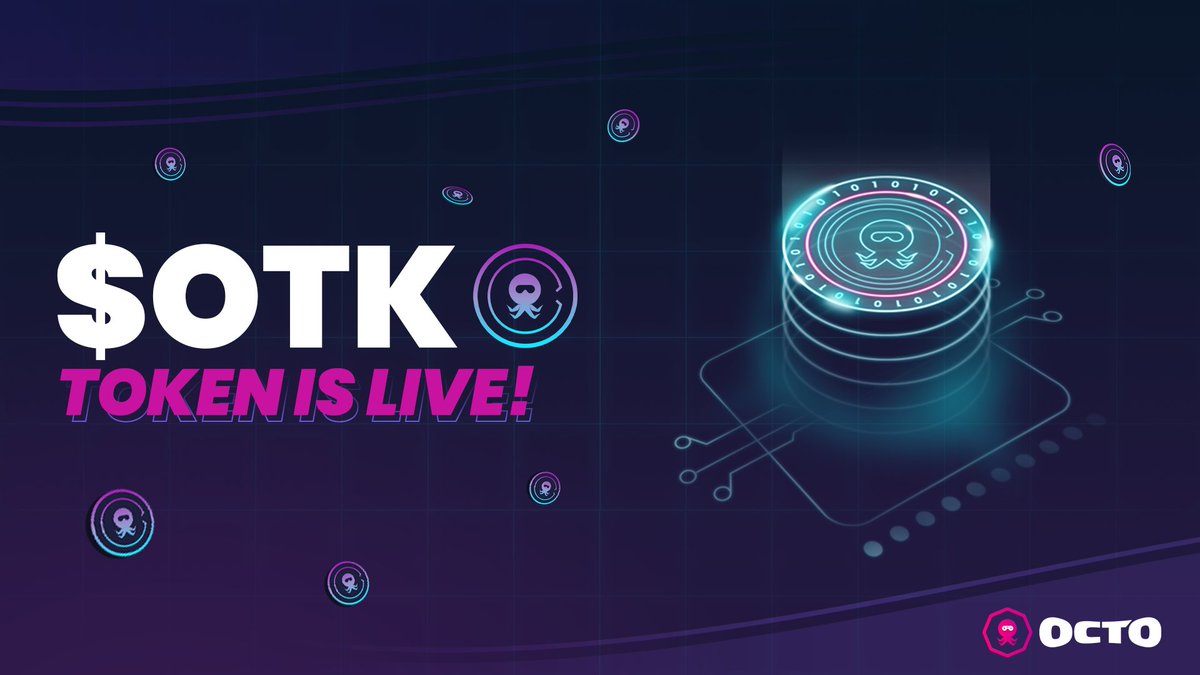 Octo8gaming's tweet photo. $OTK is live! 🐙 🎉

Our token is officially listed on @kucoincom and available to trade with the OTK/USDT pair 🚀
👉 https://t.co/46oP4eEtkj

Make sure to turn notifications ON 🔔

The announcements don't stop here! 👀 https://t.co/SVUpnSkQyA