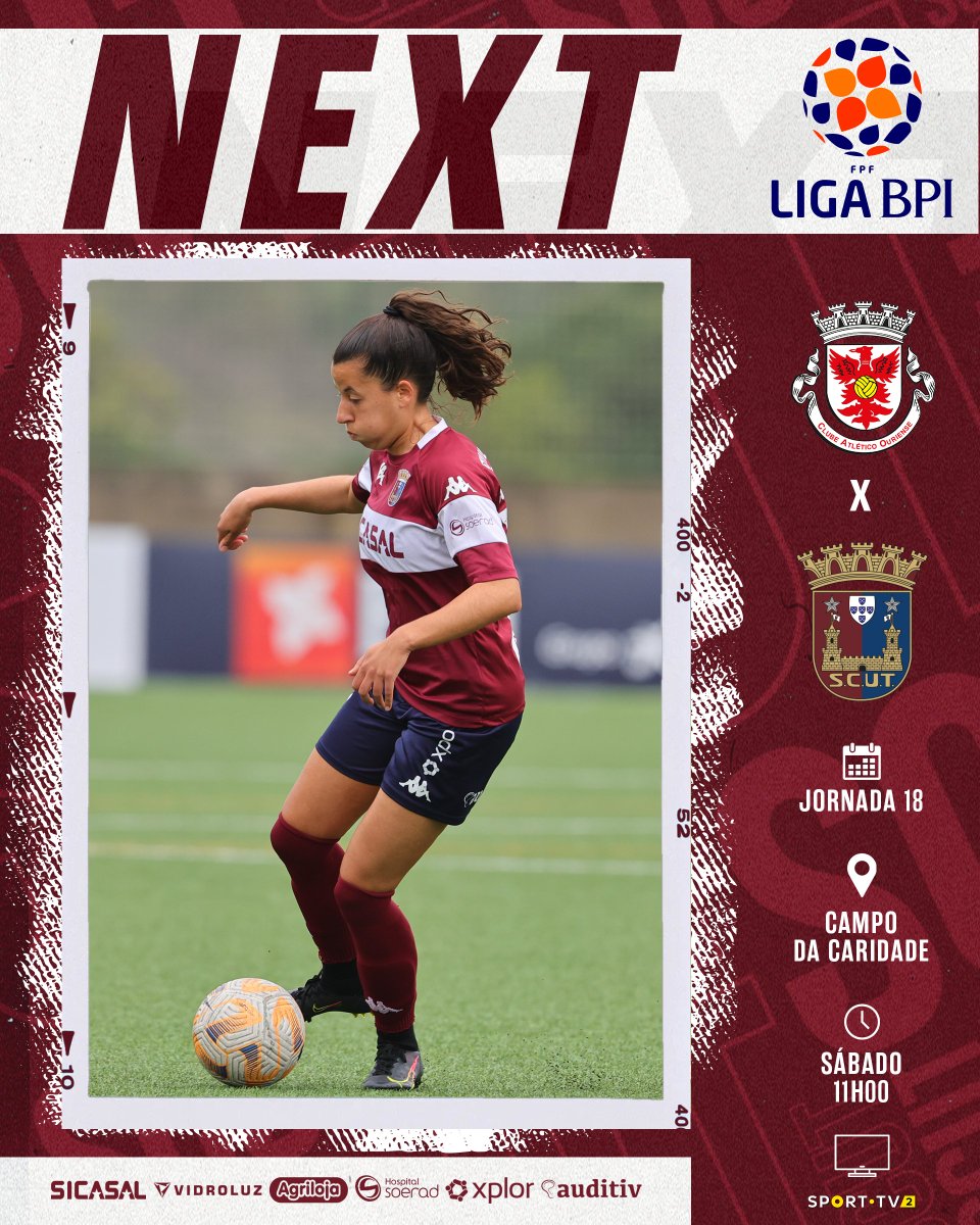 scu_torreense's tweet photo. 🔜 𝙉𝙀𝙓𝙏
🆚 Ouriense (F)
🏆 #LigaBPI | Jornada 18
🏟 Campo da Caridade
📅 Sábado | 11H00
📺 Sport TV 2
#ALinhaIntransponível #LigaBPI #AdmiraTe #IncluiTe #Orgulhate https://t.co/cY64RrVjUo
