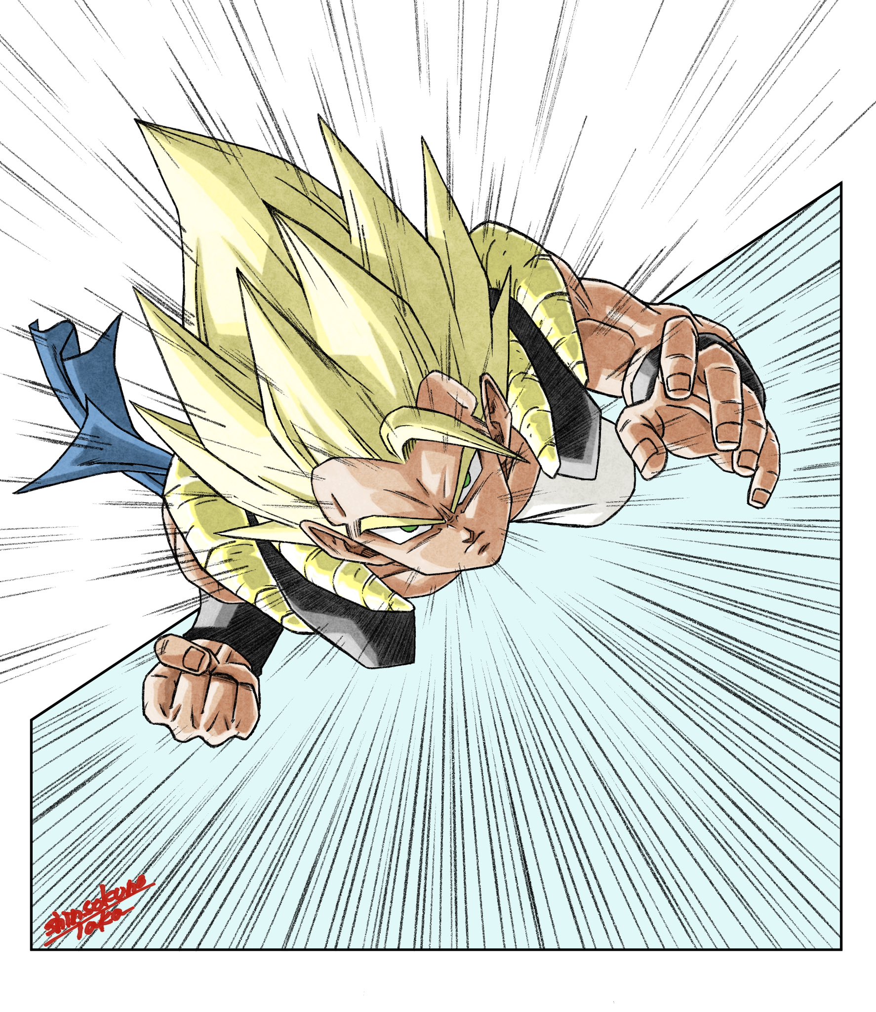 スーパーゴジータ UL/BLU「超ゴジータ (DBL42-01U)」 評価 ドラゴンボール