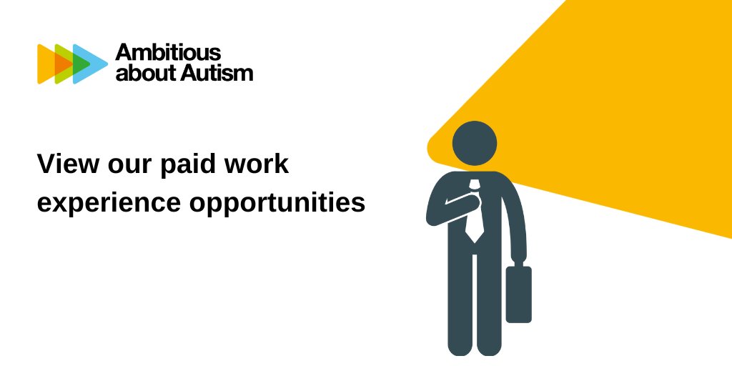 Are you an autistic job seeker looking to gain valuable work experience?

See our exciting current paid work experience opportunities and apply today!

bit.ly/3hk5fqg

#autism #internship #workexperience