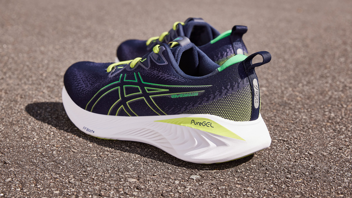Put mind and body at ease with the new GEL-CUMULUS™ 25 shoe—our most cushioned yet. With new PureGEL™ technology for softer-than-ever landings. #GELCUMULUS