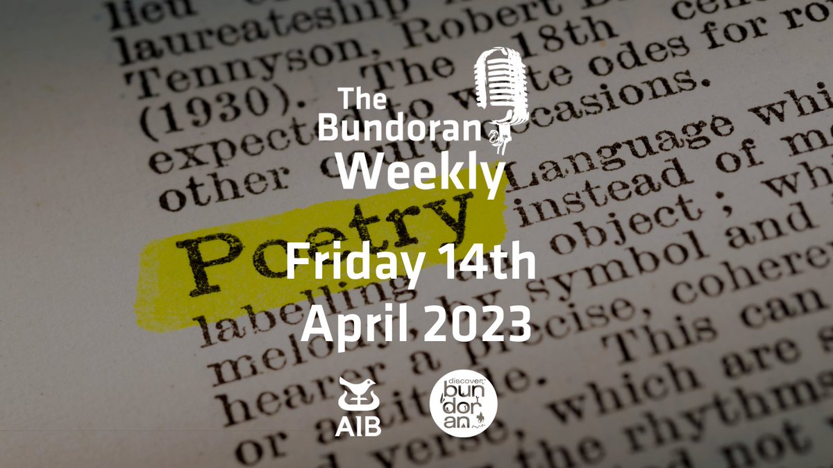 Bundoran Weekly (@bundoranweekly) on Twitter photo On this week's podcast <a href="/MrShaneSmyth/">Shane Smyth</a> talks to <a href="/Paddyrun1/">Paddy Donoghue</a> about his <a href="/poetryireland/">Poetry Ireland / Éigse Éireann</a> event happening on April 27th. He also gives a rundown of what's happening in town this weekend. Listen tomorrow from 10am on your fave podcast app or via bundoranweekly.com. With <a href="/AIBBiz/">AIB Business</a> On this week's podcast <a href="/MrShaneSmyth/">Shane Smyth</a> talks to <a href="/Paddyrun1/">Paddy Donoghue</a> about his <a href="/poetryireland/">Poetry Ireland / Éigse Éireann</a> event happening on April 27th. He also gives a rundown of what's happening in town this weekend. Listen tomorrow from 10am on your fave podcast app or via bundoranweekly.com. With <a href="/AIBBiz/">AIB Business</a>