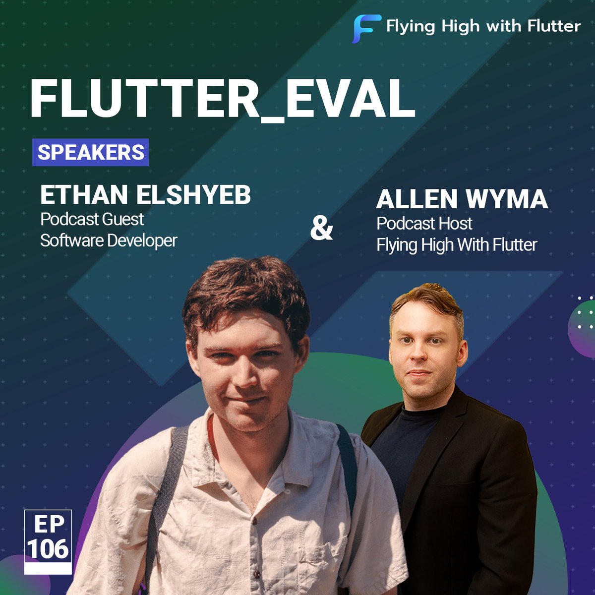 fhwflutter's tweet photo. #flyinghighwithflutter #Developer @e_elshyeb shared with us about Flutter_eval, on #podcast show of @allenwyma @Plangora
https://t.co/0RGNkTRBVT
#flutterdev #dart #dartlang #fluttercommunity #fhwf #plangora #allenwyma #EthanElshyeb #flutter_eval https://t.co/S7fIJDwq93