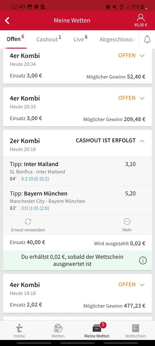 OG_Bero's tweet image. Bira mindestens -400E's gemacht🦧
Ach dunya Hauptsache 0,02CENT cashout.