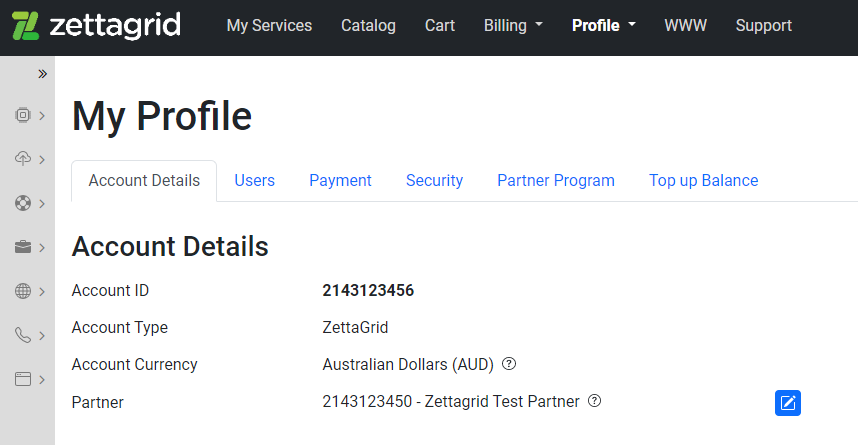 Zettagrid MyAccount Portal Release 74 (Naturaliste) is specifically designed for Zettagrid Partners. Several of the new features are ideal if you manage multiple customer accounts and want to give limited self service access to end customers. See more at hubs.la/Q01L6w460