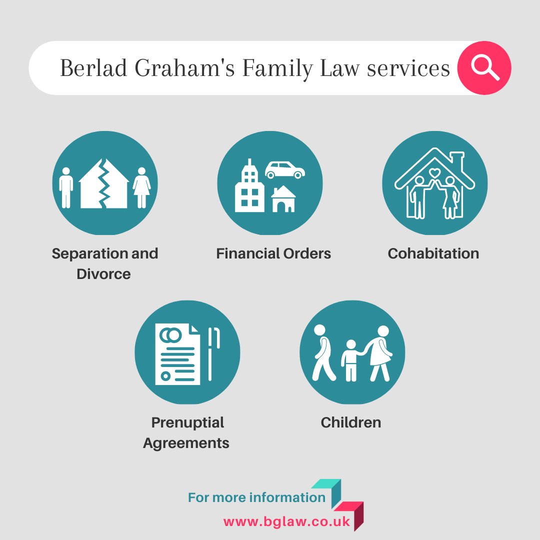 If you have a query relating to family law and want to speak to one of our solicitors, please do not hesitate to get in touch. You can call our team on 0330 175 5655. 

#BerladGrahamSolicitors #familylaw #familylawadvice #familylawsolicitor #divorce #cohabitation #uxbridge
