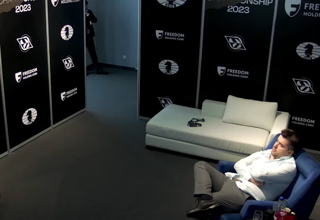 World chess championship match. And people argue if chess is a sport