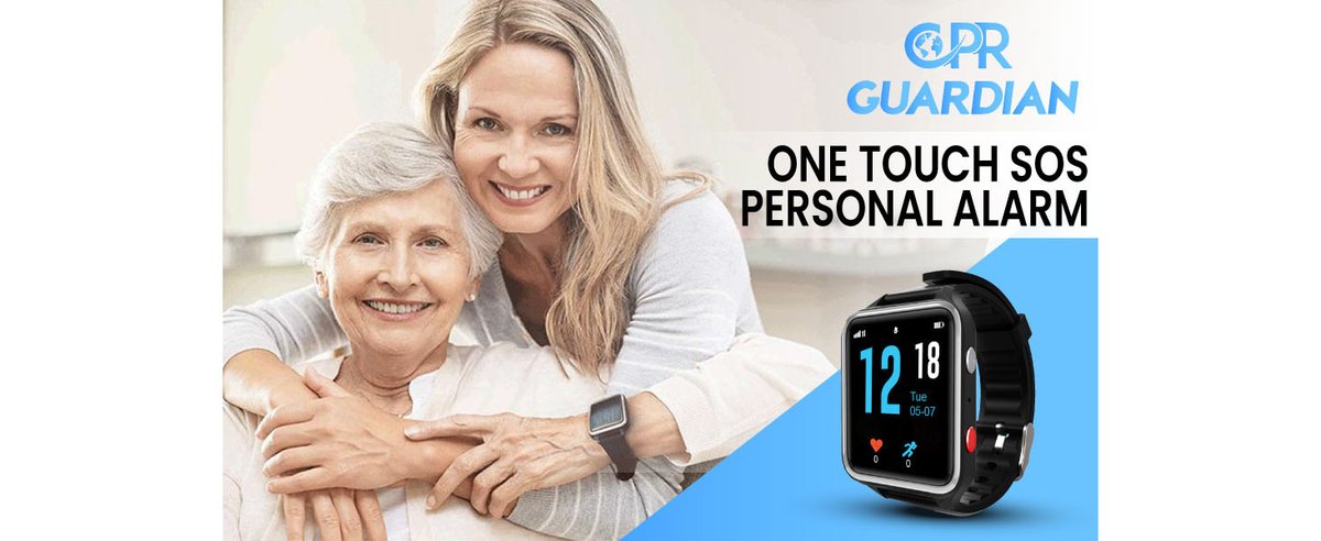 Introducing our One Touch SOS Personal Alarm. 

The One Touch SOS Watch instantly sends an emergency call to your pre-selected contacts, letting them know that you need help. 
cprguardian.com/products/cpr-g…

#dementia #Alzheimers #epilepsy #sos
#emergencycall #PersonalAlarm #SafetyFirst
