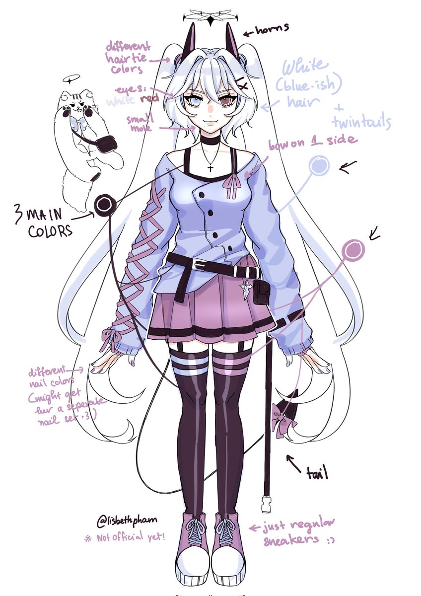StrawbewwyChoco's tweet photo. @AzazelAsteria Hiii Azazel!!! I'm Lis! I'm not a bun 🐰 but I have horns, does that count? 😭💕🙏 demon fellaaas 😊 https://t.co/HzOLCJ2frd