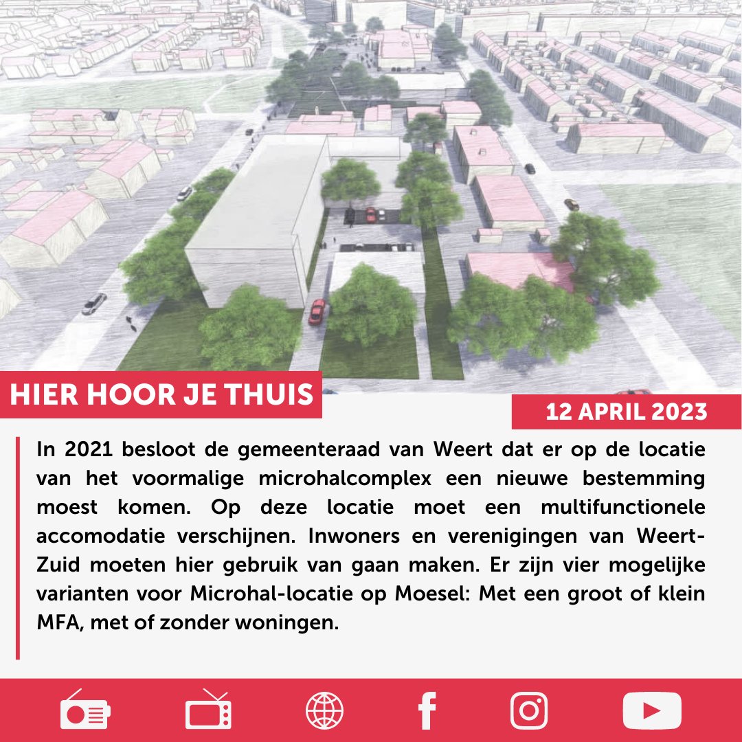 Vier mogelijke varianten voor Microhal-locatie op Moesel.

Lees het gehele artikel via WeertFM.nl