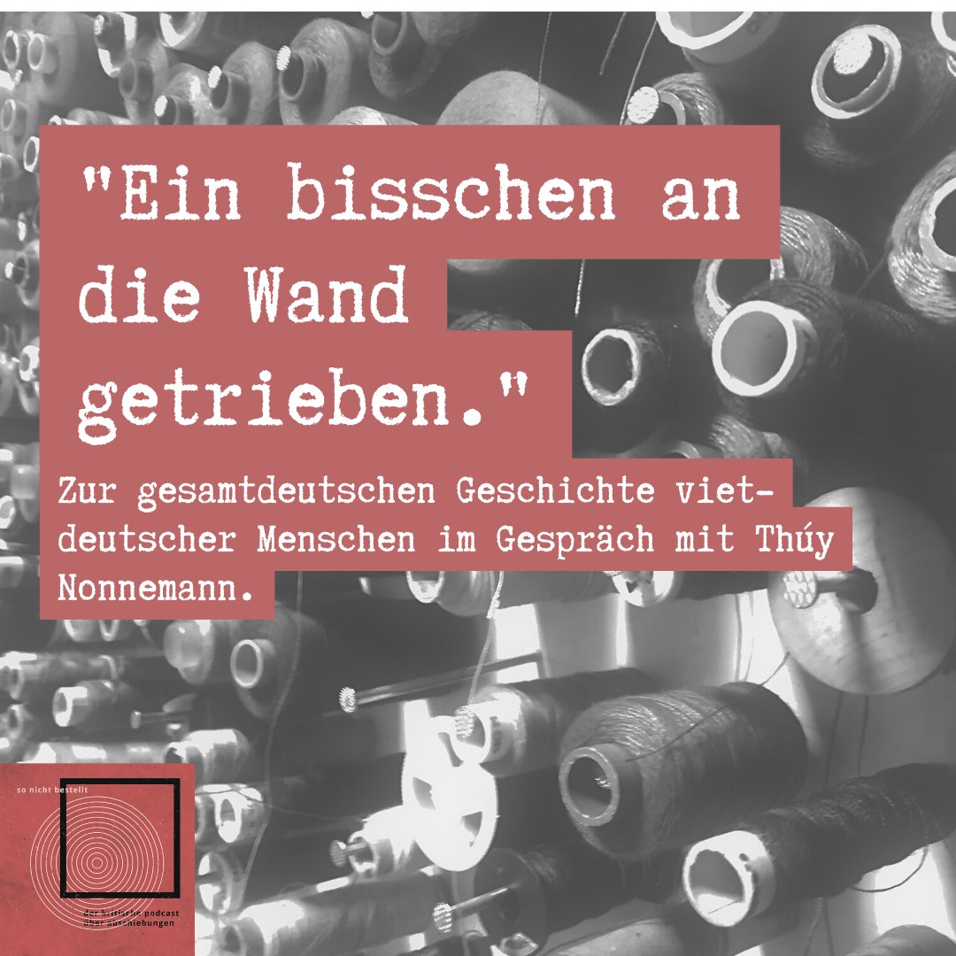 Thúy Nonnemann ging nach dem Mauerfall von West-#Berlin in den Osten, lernte vietnamesische Vertragsarbeiter:innen der DDR kennen... Und seither hat sie noch mehr zu tun.

Ein Gespräch mit dem ehemalg Mitglied der Berliner Härtefallkommission. NEUE FOLGE: sonichtbestellt.org