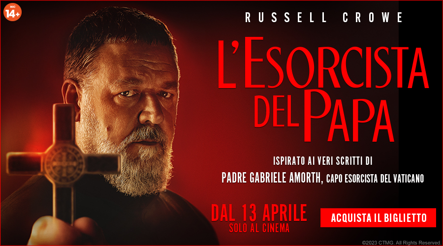 Il mistero sta per essere svelato. Da DOMANI #LEsorcistaDelPapa con il premio Oscar® Russell Crowe vi aspetta al #cinemaplinius 👉 Link in bio 🎟️