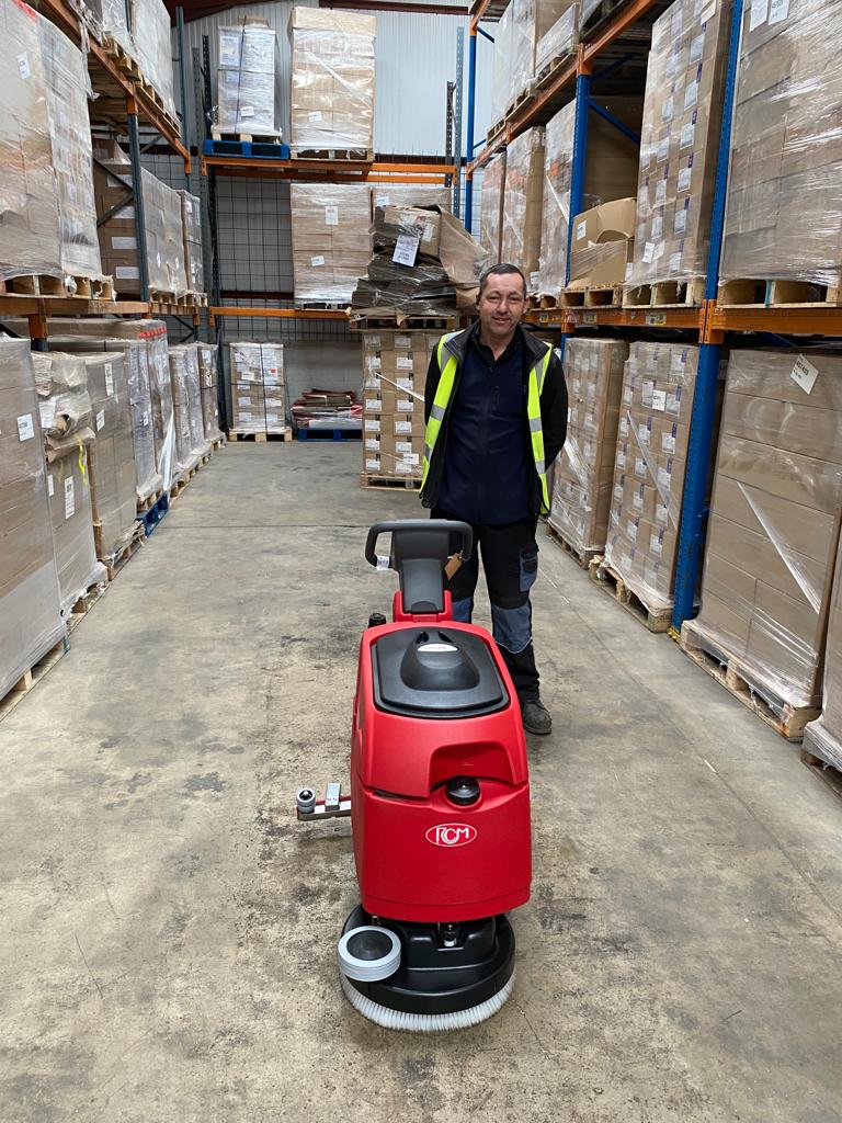 We were pleased to supply a Byte I scrubber drier to @MLHTransport last week. They purchased this to compliment their existing Brava sweeper and to keep the racking areas and loading bays spotless
#scrubberdryer #floorcleaning #warehousecleaning
tinyurl.com/2e5r4u2b