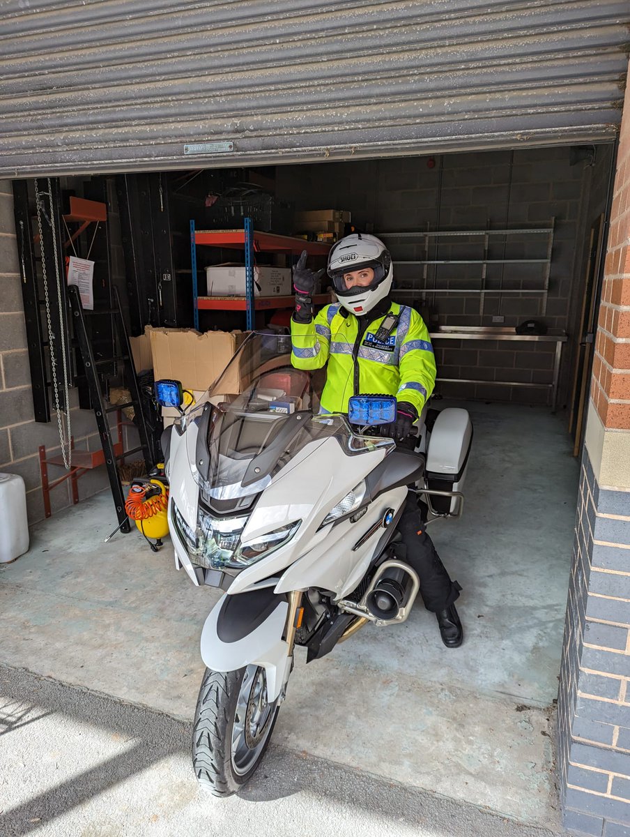 Di is out on our new bike today running it in, prior to the full fit out of battenberg etc.
Anyone spotted her yet.

#opsbikes
#newkit