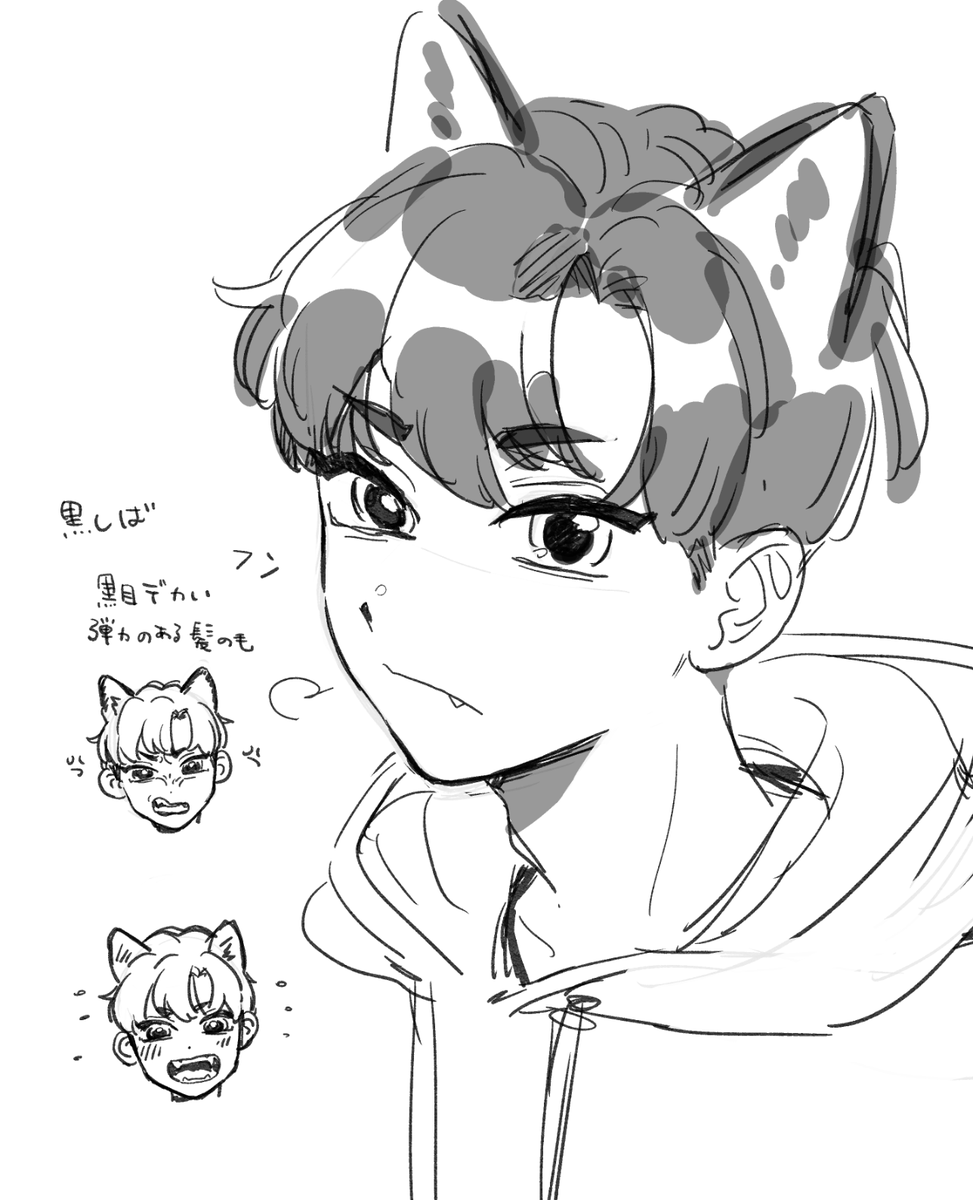 ハスキーと黒柴 再掲 