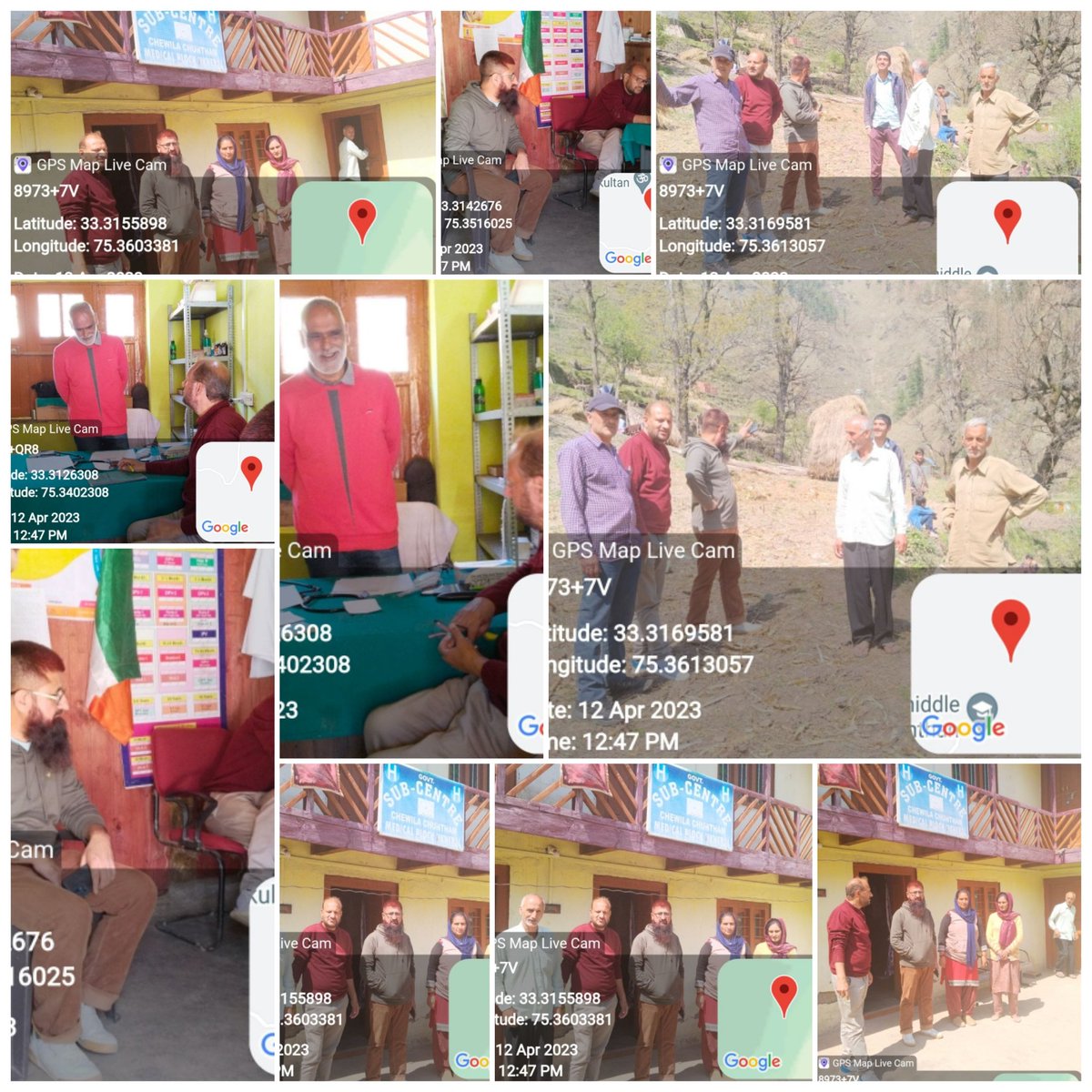 ukerha's tweet photo. BMO Ukheral along with RBSK team visited Health Centres of Paristan area @dcramban @dhs_jammu @CmoRamban https://t.co/UZ7YUvvrfG