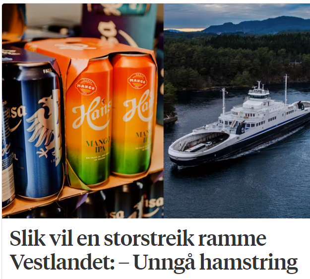 slitevik's tweet photo. Beklagar. Eg har jo allereie hamstra to sekspakningar med Mango IPA og tre ferjer. https://t.co/u9pSVsTdfg