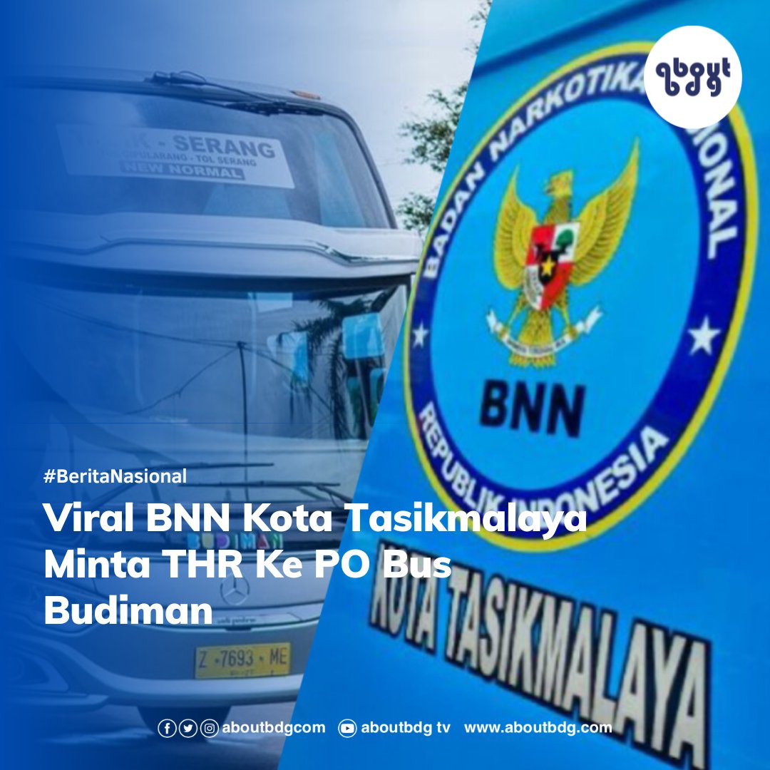 Viral sebuah surat berisi ajakan partisipasi dan apresiasi untuk membantu THR atau paket Lebaran berkop surat BNN Kota Tasikmalaya. Surat itu lengkap bertanda tangan Kepala BNN Kota Tasikmalaya Iwan Kurniawan Hasyim.