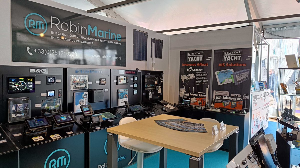 digitalfrance's tweet image. Venez nous rencontrer au Salon du Multicoque de la Grande Motte ⛵

Nous sommes aux côtés de Robin Marine, du 12 au 16 avril sur le stand H53, de 10h à 19h.
Au programme : découverte de nos produits, de nos solutions &amp;amp; offres exclusives !

À très vite ! ⚓️
#multicoque #nautisme