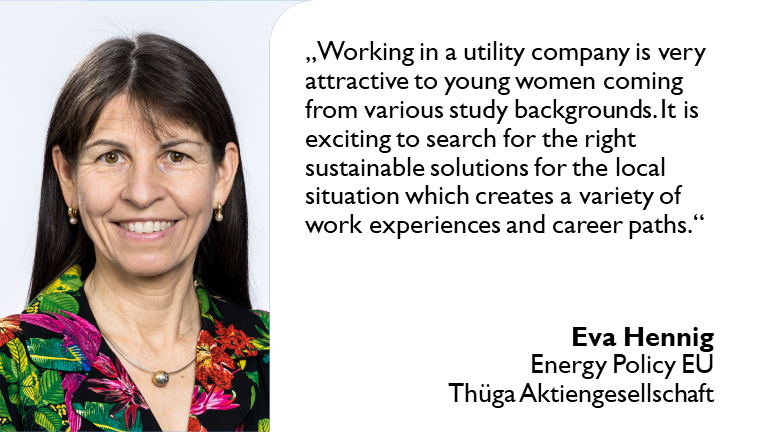 Eva Hennig works on energy topics within Thüga for more than 30 years. We’re happy to announce that she’s nominated for the #LUCEawards #LightsOnWomen for her professional commitment for the #EnergyTransition. Well deserved! If you agree please vote here lightsonwomen.eu/luce-award-leg…