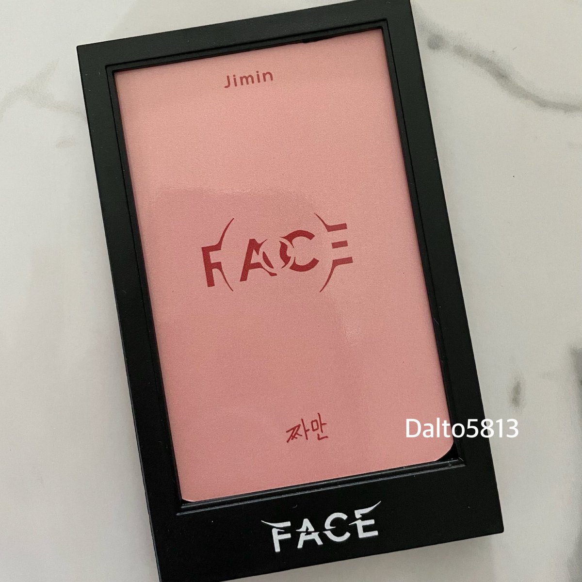 My Favourite FACE of Jimin' Raffle Event Photocard 🤍