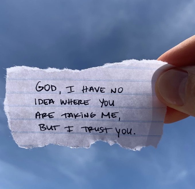 Trust God