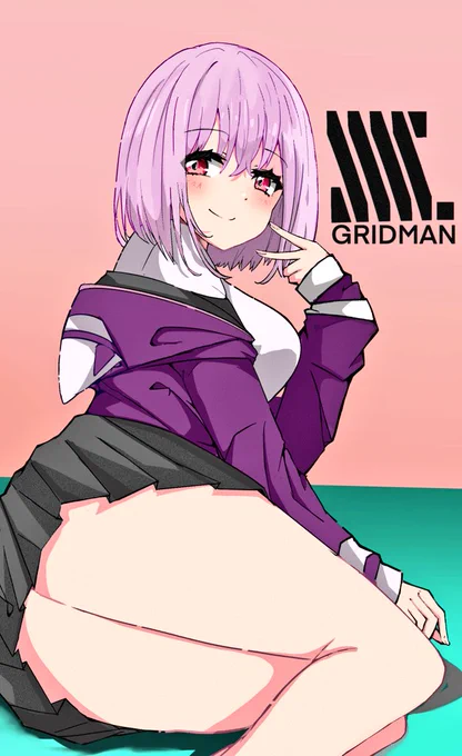#新条アカネ #SSSS_GRIDMAN  #イラスト「何分かってないふりしてんすか」 