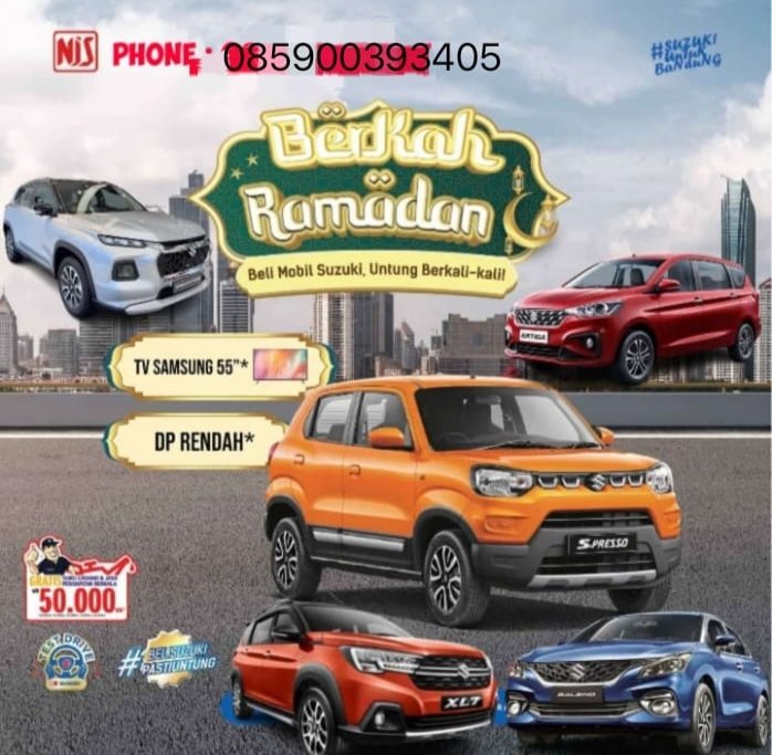 PROMO DISKON LANGSUNG !

GEBYAR MUDIK BARENG SUZUKI JAWA BARAT !

Ambil promo diskon nya sekarang juga.

Info lebih lanjut :

Yanwar Suzuki Bandung
 085900393405