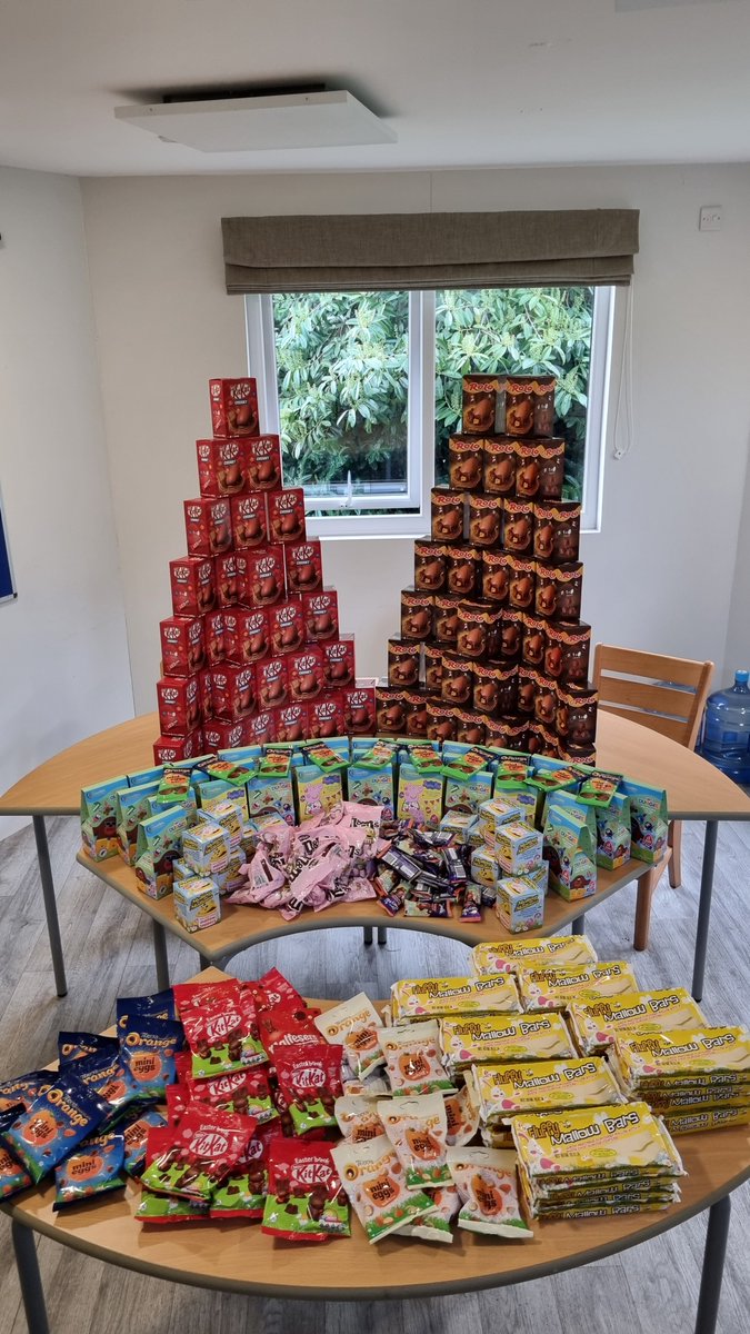 Everyone at Orbis would like to say a massive thank you to Shelley Walsh, mother of Tŷ Bronllys Team Leader Shannon, and the fantastic team at <a href="/HeronFoods/">Heron Foods</a> for their incredibly kind donation of Easter eggs for our supported individuals.
 
Thank you! 🥚🍫