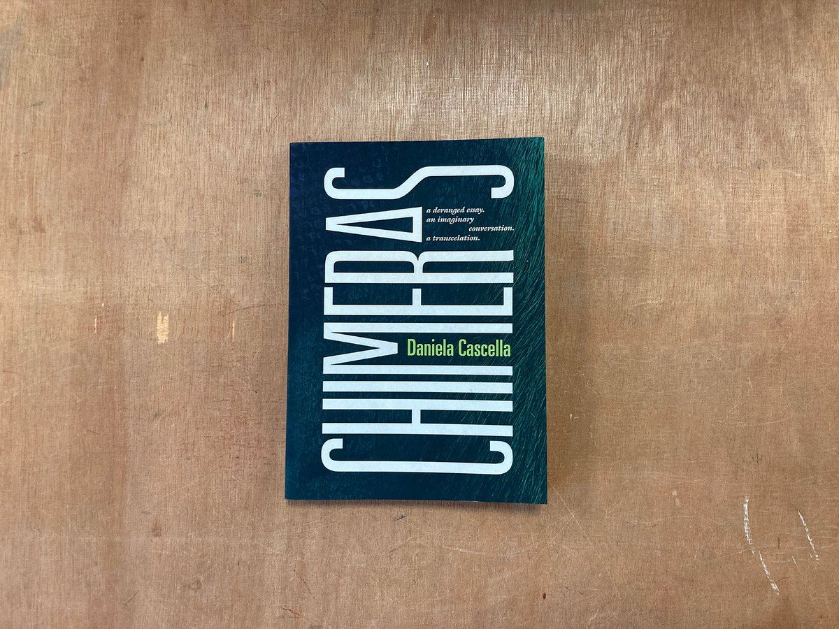 Ansgar Allen (@ansgarallen) on Twitter photo Daniela Cascella's twin books Nothing as We Need It (<a href="/punctum_books/">punctum 🏳️🌈 books</a>) and Chimeras (<a href="/sublunaryeds/">Sublunary Editions</a>) are due to be launched next Tuesday 18th April, 6:30-8pm in Glasgow. Further details here: goodpress.co.uk/pages/events Daniela Cascella's twin books Nothing as We Need It (<a href="/punctum_books/">punctum 🏳️🌈 books</a>) and Chimeras (<a href="/sublunaryeds/">Sublunary Editions</a>) are due to be launched next Tuesday 18th April, 6:30-8pm in Glasgow. Further details here: goodpress.co.uk/pages/events